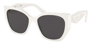 Prada PR 19ZS 1425S0 Womens Sunglasses White Size 55
