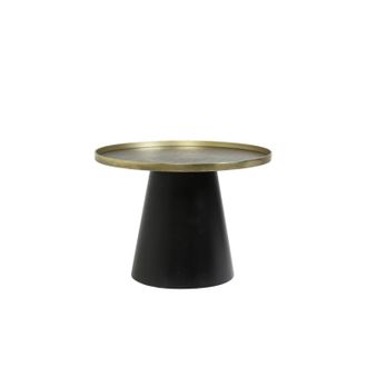 Light & Living Light&living - Mesa De Centro Popeta Bronce Antiguo-negro