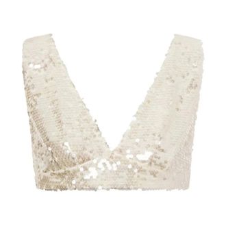 Philosophy di Lorenzo Serafini Sleeveless Top - female - Philosophy di Lorenzo Serafini - Sleeveless Tops - Beige - M - Tops