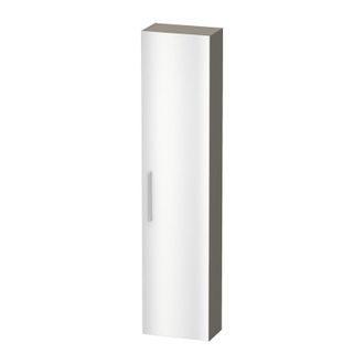 Duravit Gabinete Alto Duravit Vero, 1125, Bisagra De La Puerta Derecha, 400mm, Color (frente/cuerpo): Laca De Color Gris Franela De Alto Brillo - Ve1125r8989