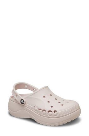 Crocs Baya Platform Clog in Barely Pink at Nordstrom Rack, Size 11