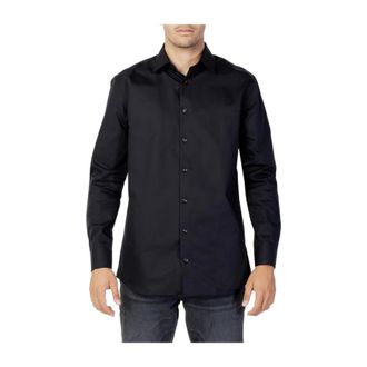 Selected Hombre, Camisas, Negro, Talla: M