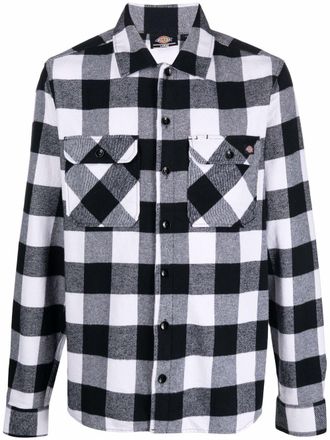 Dickies checked cotton shirt - Black