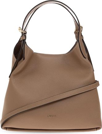 Furla Primrose M Hobo - Dames - Handtassen - Bruin - ONE Size - Leer - Tassen