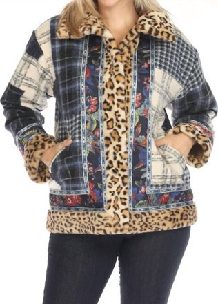 Johnny Was Becks Plaid Reversible Jacket In Multi