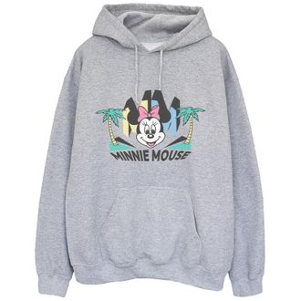 Disney Dames/Dames Minnie MM Palm Hoodie (Sportgrijs)