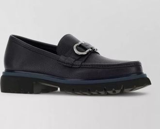 Ferragamo leather loafers