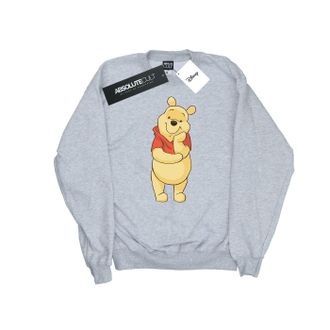 Disney Dames/Dames Winnie De Poeh Schattig Sweatshirt (Sportgrijs)