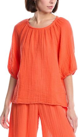 Michael Stars Jane Puff Sleeve Top