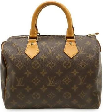 Louis Vuitton Pre-owned Speedy25 Monogram Handbag - - Pre-owned - Donna - Marrone - ONE SIZE
