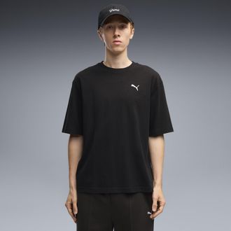 Puma T-shirt Essentials dal taglio morbido da uomo, Abbigliamento, Nero, XXL