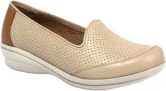 Dansko Womens Marjorie Loafer In Taupe Veg
