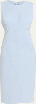 Lafayette 148 New York x The Morning Show Wrap-Front Cotton Dobby Blazer