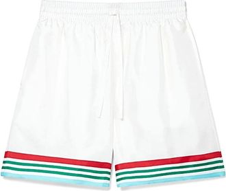 Casablanca Casual Shorts - Heren - Korte Broeken - Wit - S - Korte Broeken