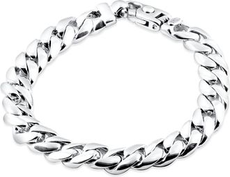 Pompeii3 Mens Cuban Link 14k Gold (67gram) or Platinum (107gram) 10.5mm Bracelet 8.75