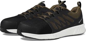 Reebok Fusion Flexweave Cage Composite Toe Mens Shoes Brown : 14 D - Medium, Textile