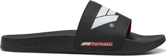 Puma Mens Formula 1 Leadcat 2.0 Slide Sandals, Black White AH25, 11 UK