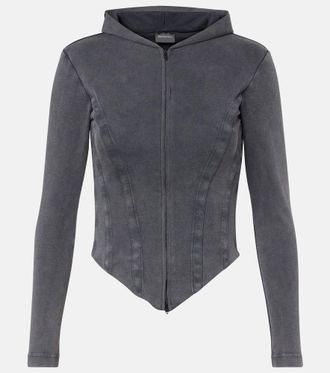 Balenciaga Cotton jersey hoodie