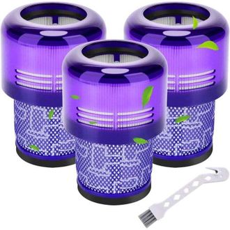 OEM Filtro Dyson V11, Paquete De 3 Filtros De Repuesto Para Aspiradoras Dyson V11 V15 Sv14 Sv17 Sv22 Detect Animal Absolute Extra Pro Torque Drive Motorhe