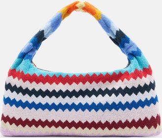 Missoni Borsa a zig-zag in spugna di cotone