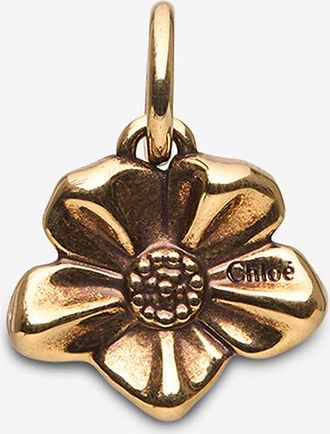 Chloé Goldener Charm Alphabet Flower