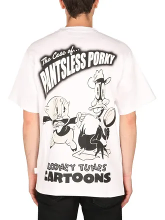 GCDS Looney Tunes Print T-Shirt - White