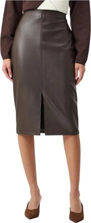 Joseph Ribkoff Rokken - Dames - Midirokken - Bruin - 3XL - Rokken