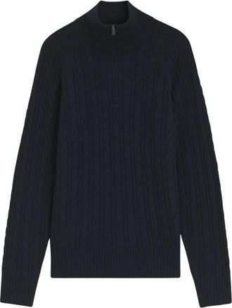 HUGO BOSS H-Furore Sweater - Knitwear - Hombre - Azul - 2XL