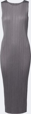 Pleats Please Issey Miyake Basics pleated midi dress