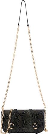 Seidenfelt Manufaktur cross body bag shoulder bag Lilleby Crossbag Reptile Dark Green