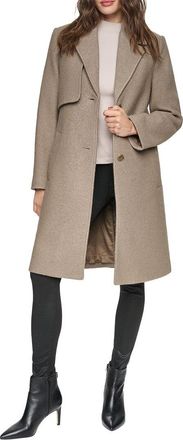 Andrew Marc Besette Boiled Wool-Blend Coat