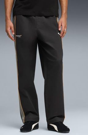 Puma Relaxed Fit McLaren Track Pants in Titan Black at Nordstrom, Size Xx-Large