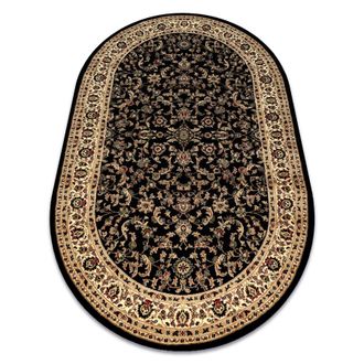 RugsX RugsX Royal Rug in Black | Size: 200 cm x 290 cm