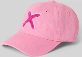 Unio Hamburg Base Cap mit Allover-Logo-Print Modell Kobe in Rosa, Gr&ouml;&szlig;e 1