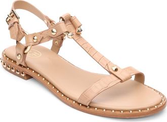 Ash Patsy Stud Ankle Strap Sandal at Nordstrom, Size 10Us