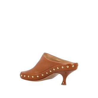 Chlo&eacute; Schoenen, Dames, Bruin, 39 EU, Leer, Junie Heeled Mule