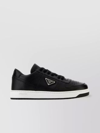 [PRADA] Leather Sneakers レザー スニーカー Black Leather sneakers | PRADA