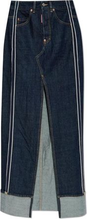 Dsquared2 Rokken, Dames, Blauw, S, Denim, Denim rok