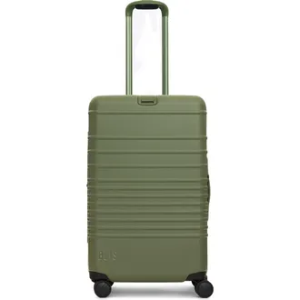 B&eacute;is The Medium Check-In Roller Suitcase in Olive at Nordstrom