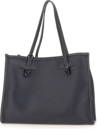 Gianni Chiarini Marcella Club Schoudertas - Dames - Shoppers - Blauw - ONE Size - Leer - Tassen