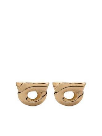 Ferragamo Gancino 10 oorstuds - Goud