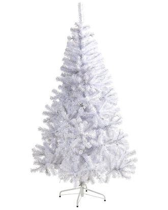 Nearly Natural 6Ft White Artificial Christmas Tree