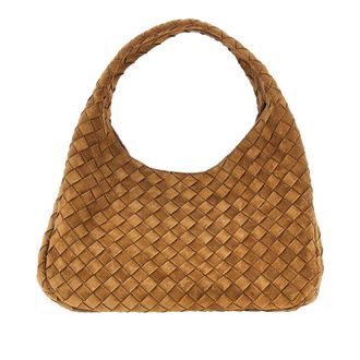 Bottega Veneta Intrecciato suede leather Campana bag Woman One Size