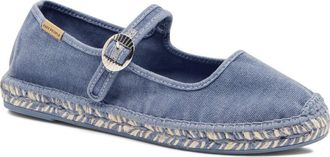 Free People Oasis Mary Jane Espadrille in Washed Nautical Blue at Nordstrom, Size 11