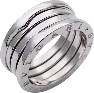 Bulgari B.Zero1 White Gold White Gold (18K) Band Ring (Pre-Owned)
