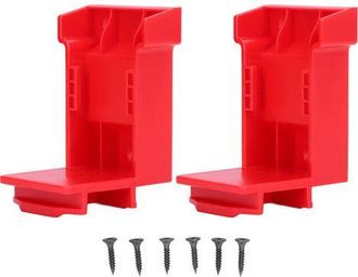 OEM Soporte De Montaje Para Bater&iacute;as De 18v/20v - Juego De 2 Soportes De Pared Para Colgar Y Almacenar Bater&iacute;as De Litio