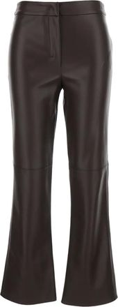 Max Mara Sublime bootcut flared trousers - women - Polyester - L - Brown