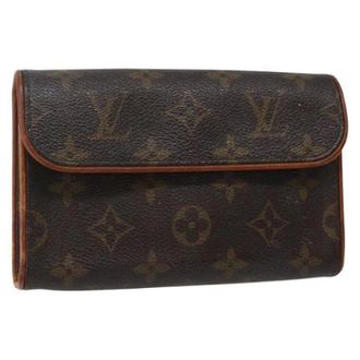 Louis Vuitton Pre-owned Belt Bags, female, Brown, Size: ONE SIZE Pre-owned Canvas Crossbody Bag