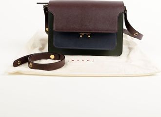 Marni Trunk Medium Shoulder And Crossbody Bag