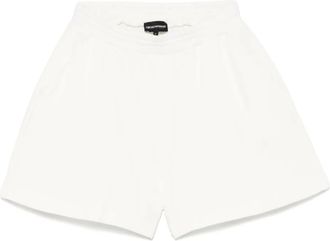 Emporio Armani Shorts in jersey - Bianco